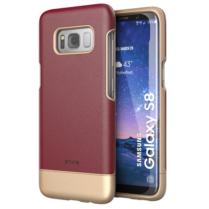 Galaxy-S8-Artura-Case-Red-Red-AS12RD