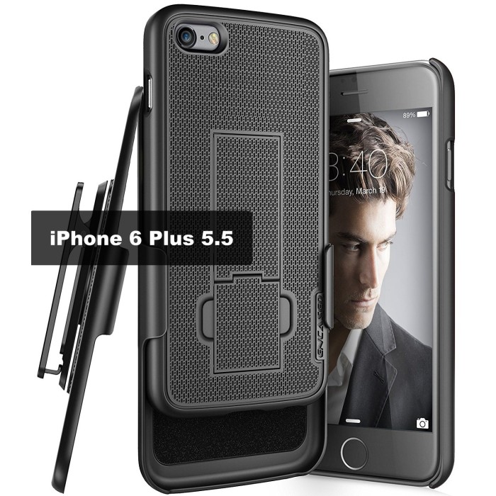 Kent hemel peper iPhone 6s Plus Duraclip Case And Holster Black - Encased