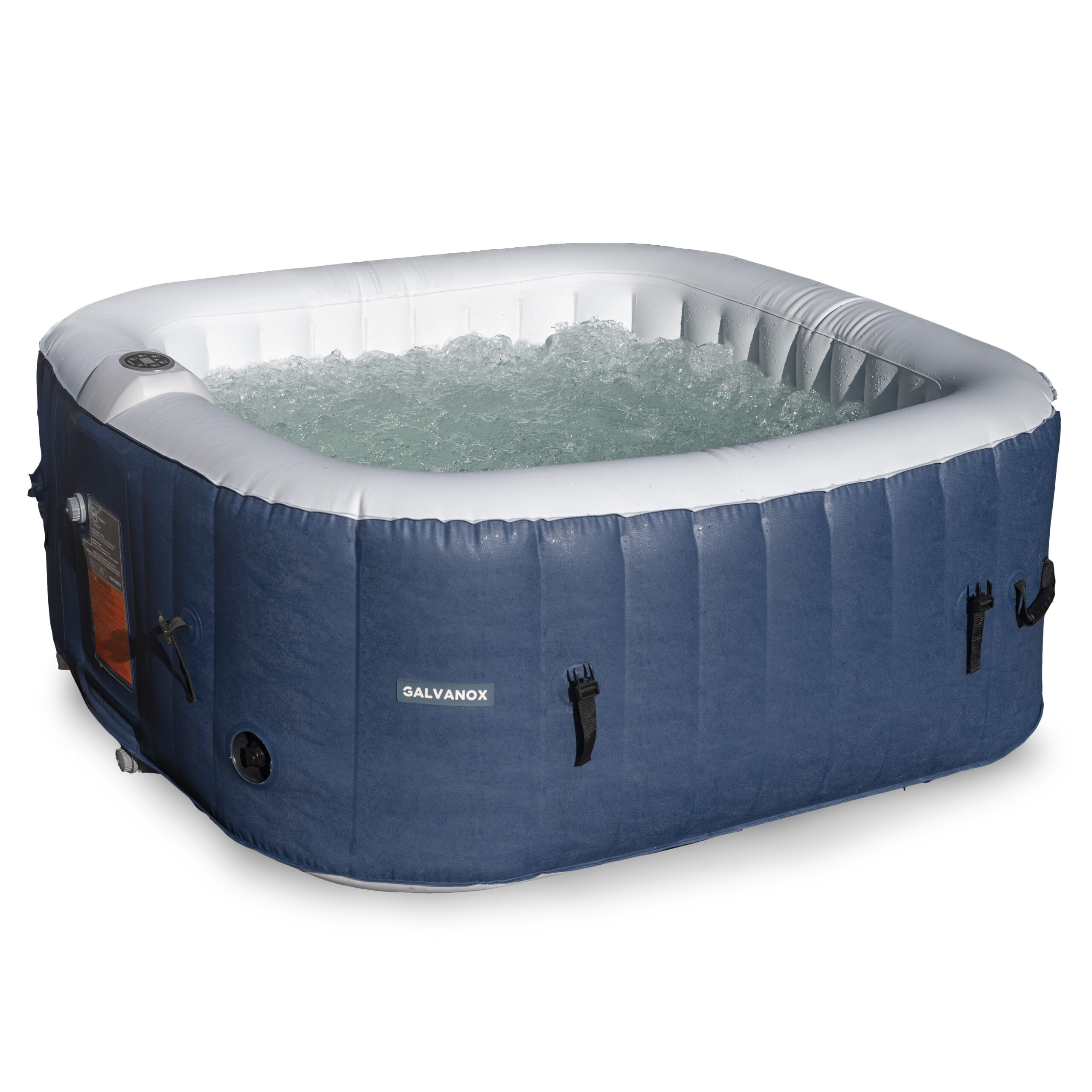 Inflatable 4 6 Person Hot Tub Encased