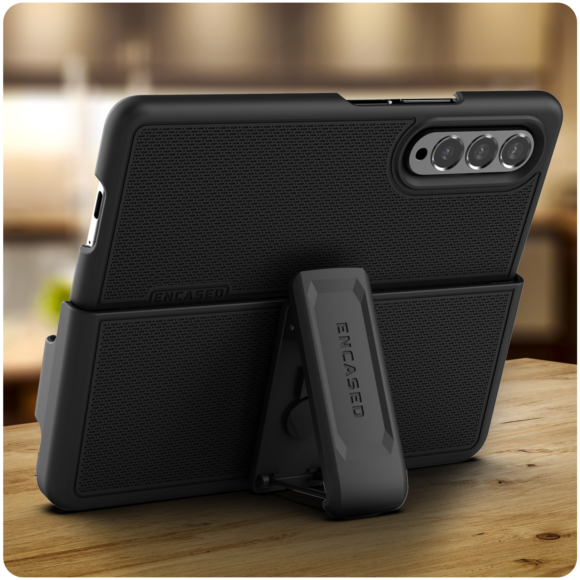 Samsung Galaxy Z Fold 3 Duraclip Combo Case With Belt Clip Holster Encased